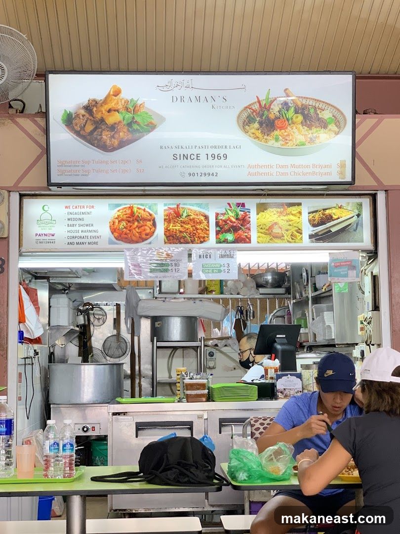 Draman's Kitchen Food Stall