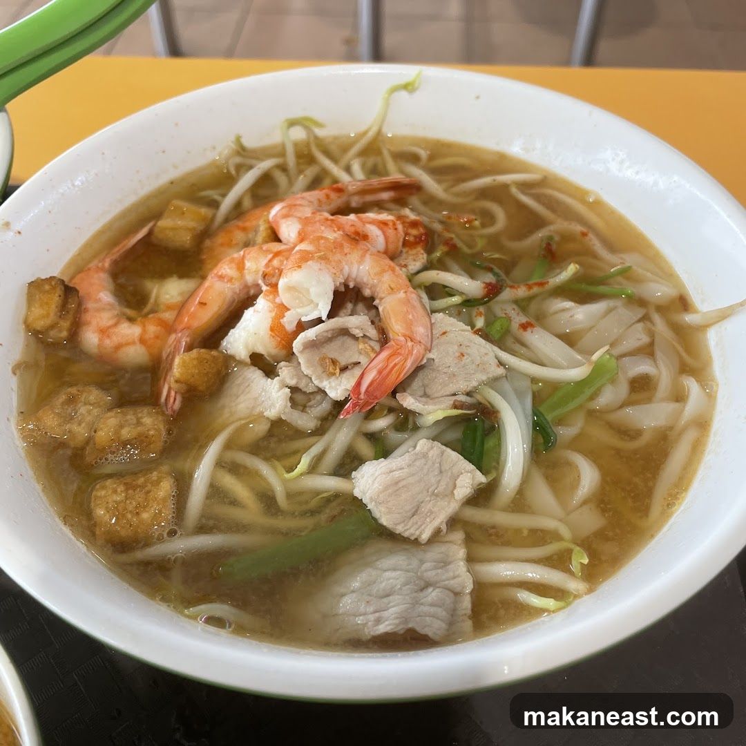 Noodle Soup with Shrimp and Pork