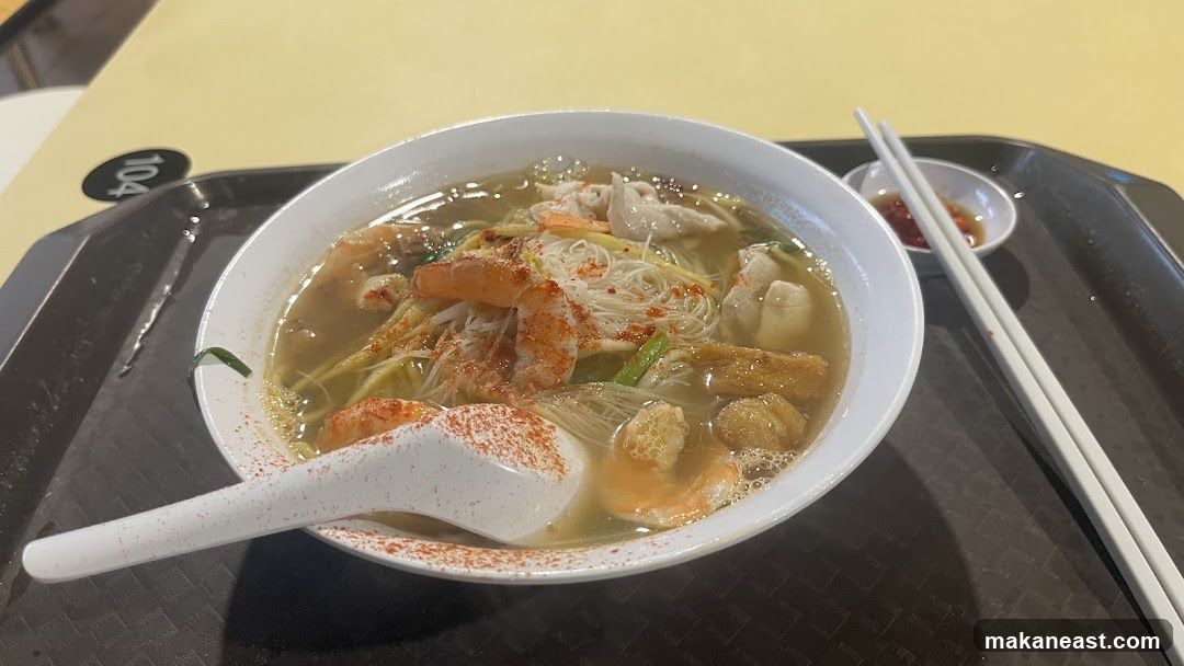Noodle Soup with Shrimp