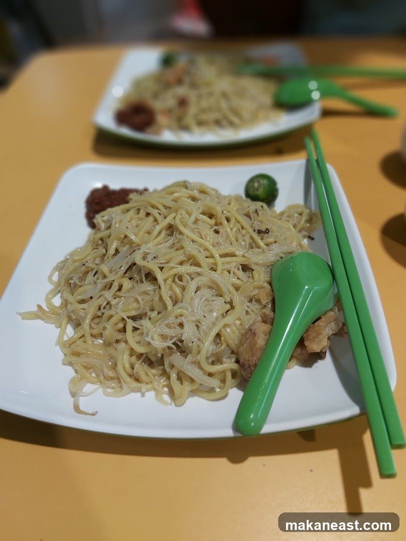 Noodles with Side Dish