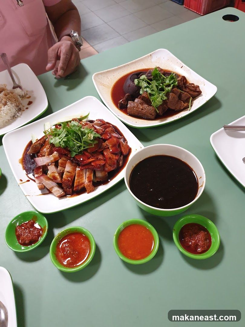 Assorted Braised Meats and Rice