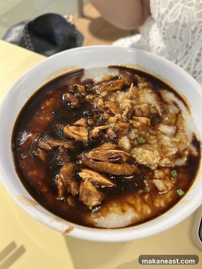Congee with Chicken