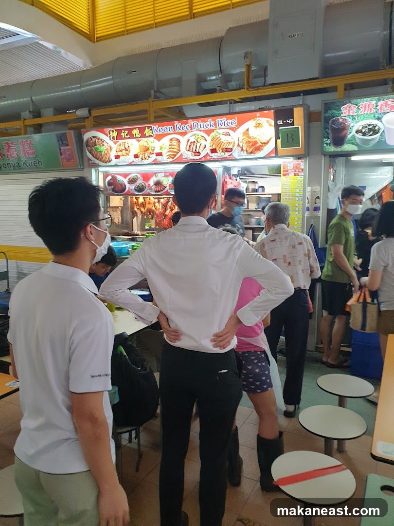 Koon Kee Duck Rice Stall