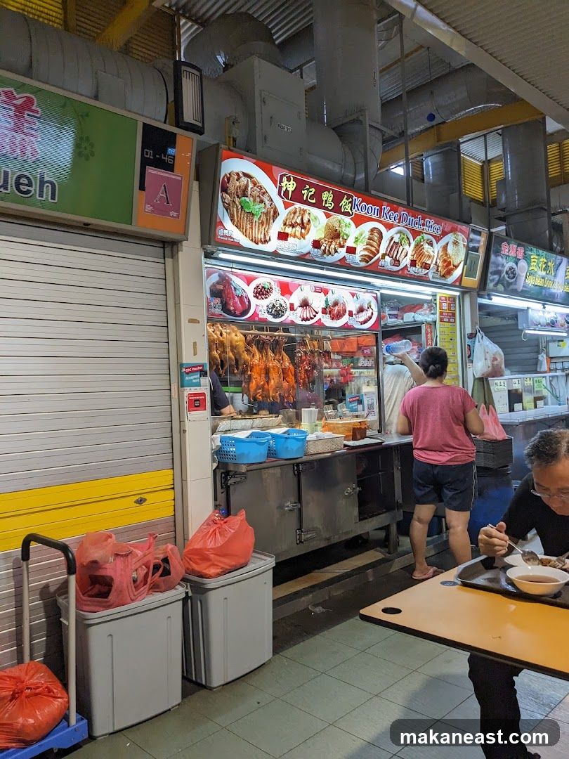 Koon Kee Duck Rice Stall