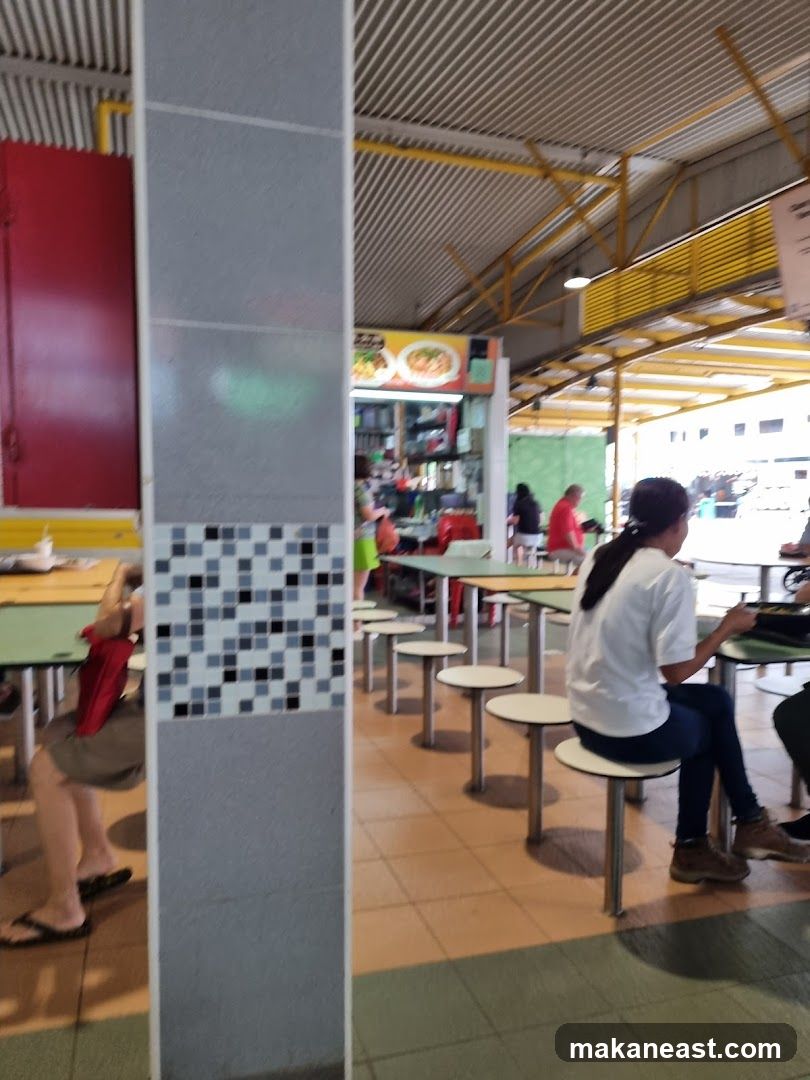 Food court interior