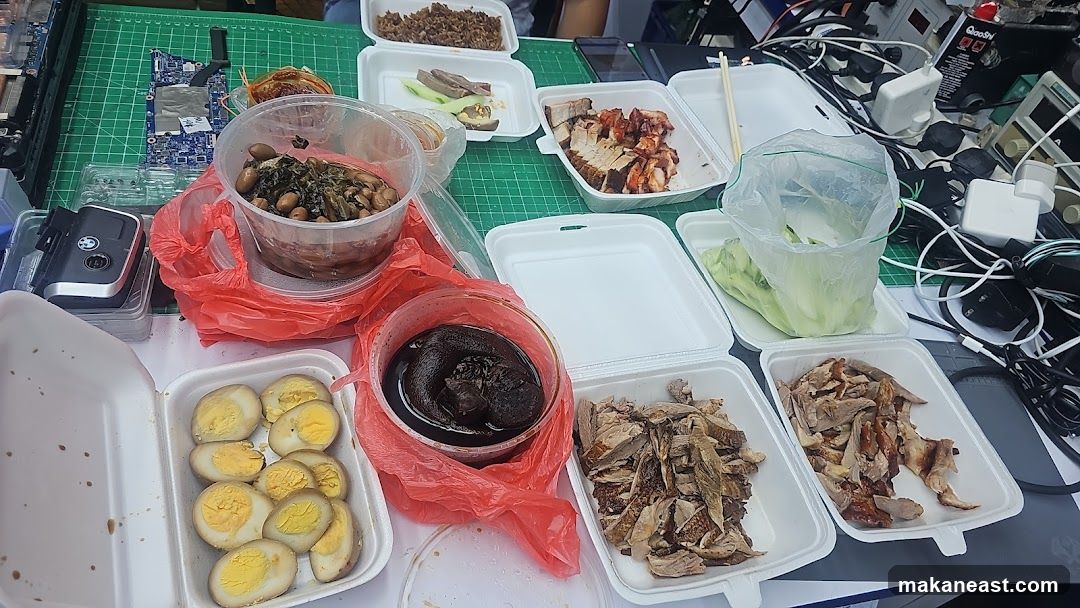 Takeaway Food Assortment