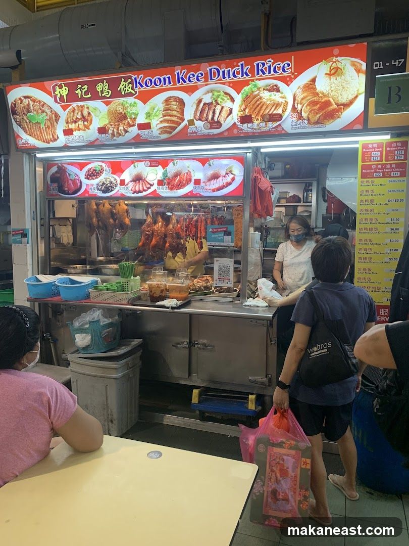 Koon Kee Duck Rice Stall