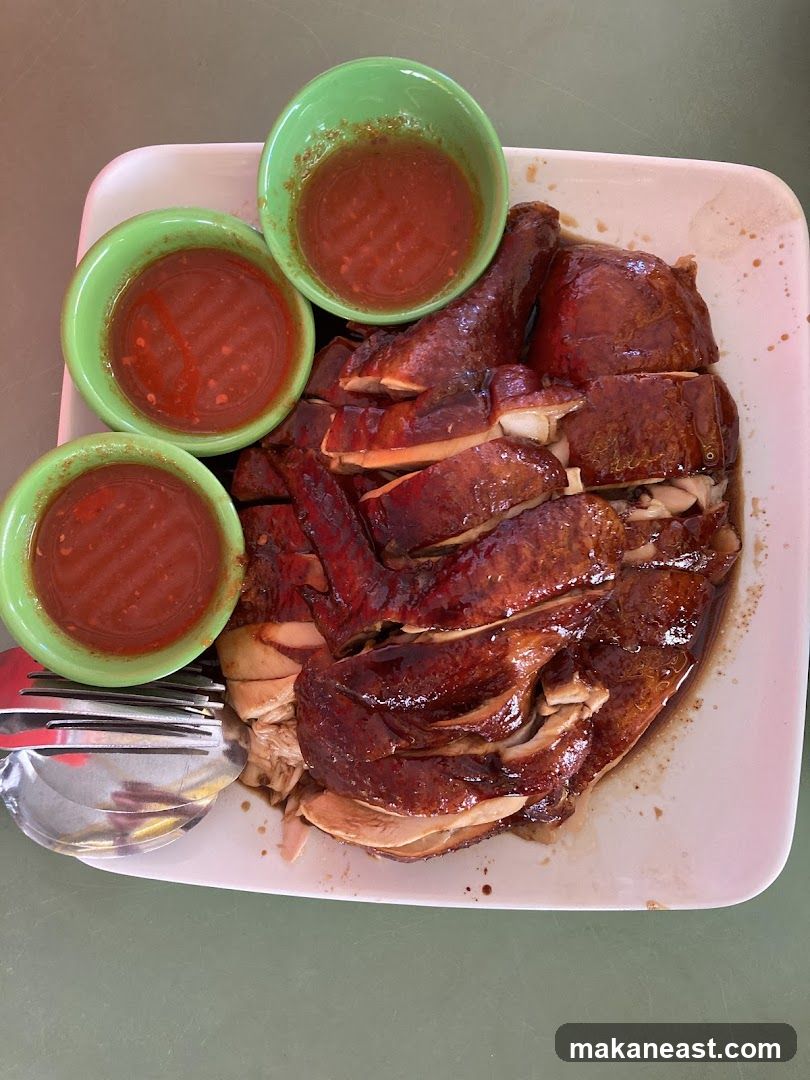Roasted Chicken with Chili Sauce