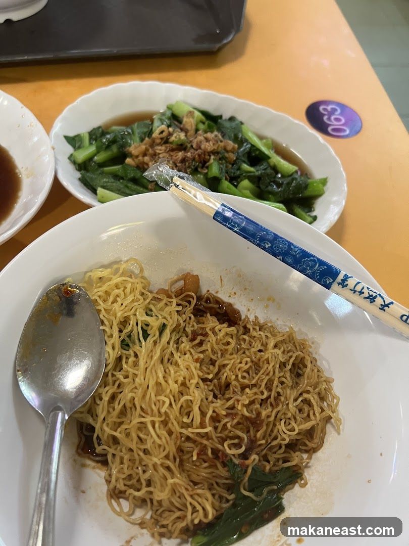 Noodles and Greens