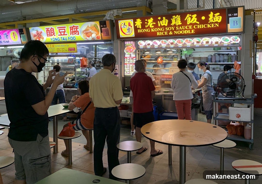 Food Stalls in a Market