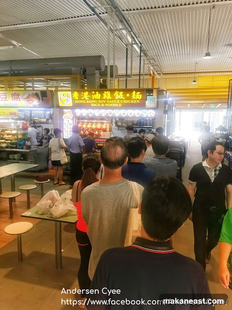 Food Stall with Roasted Chickens