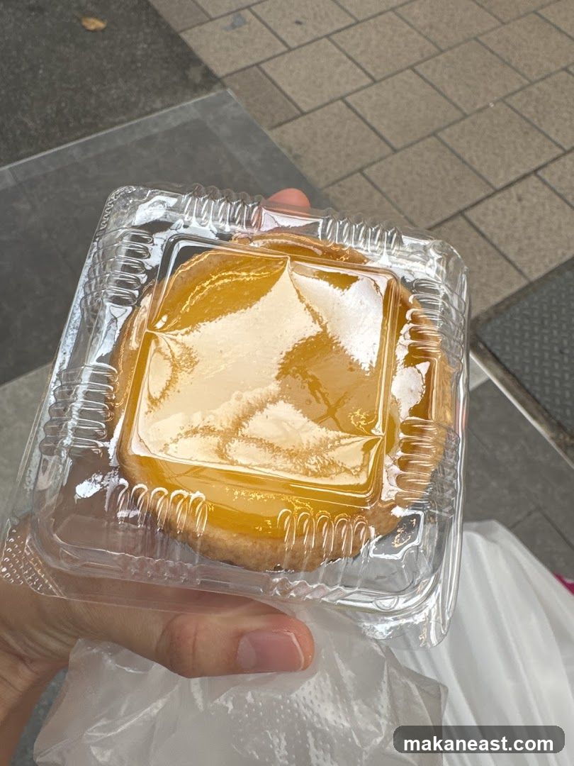 Dessert in Plastic Container