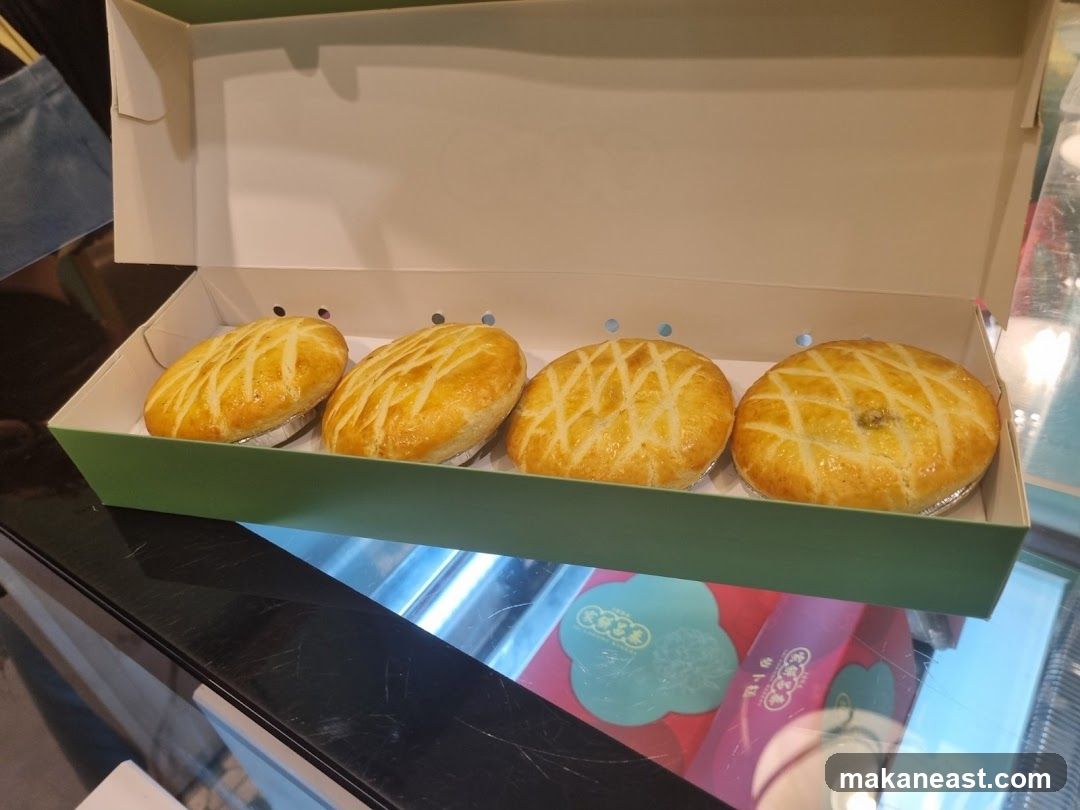 Four Pastries in a Box