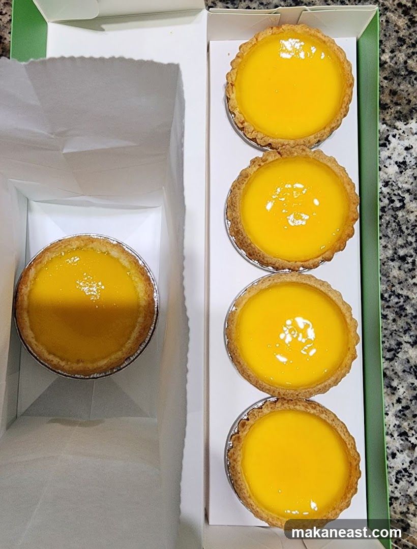 Egg Tarts in a Box