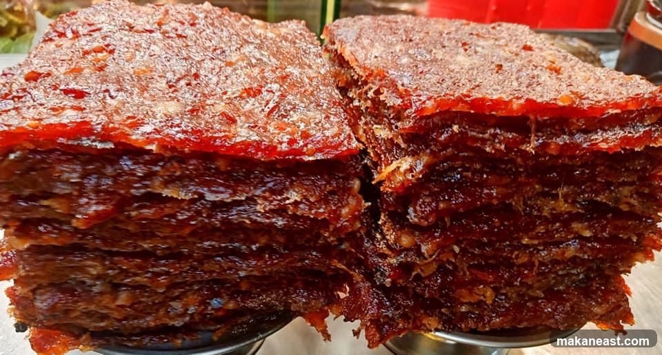 Stacks of Bak Kwa