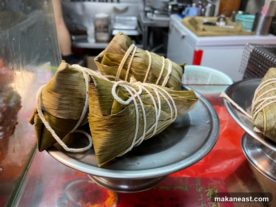 Zongzi on Plates