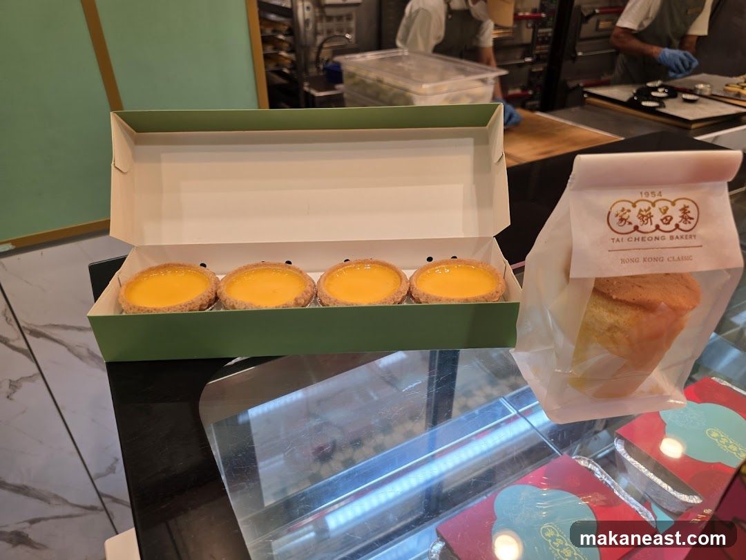 Egg Tarts and Cake
