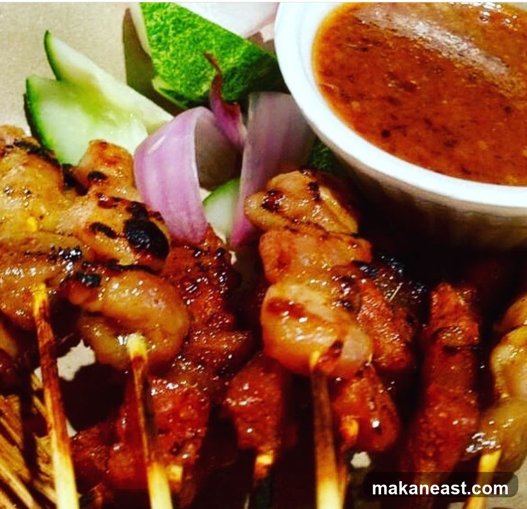 Chicken Satay Skewers