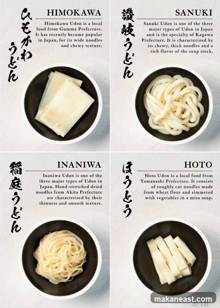Udon Types