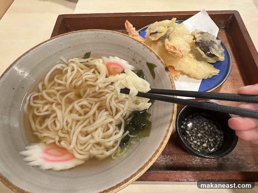 Noodle Soup with Tempura