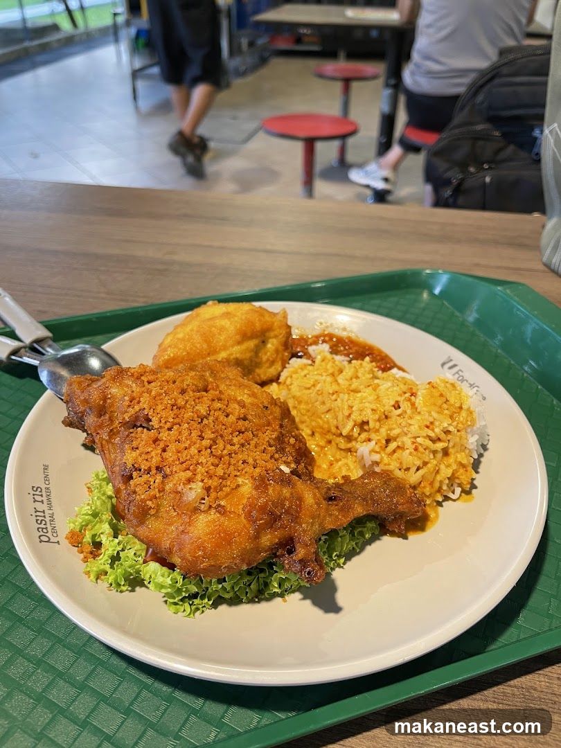 Fried Chicken with Rice