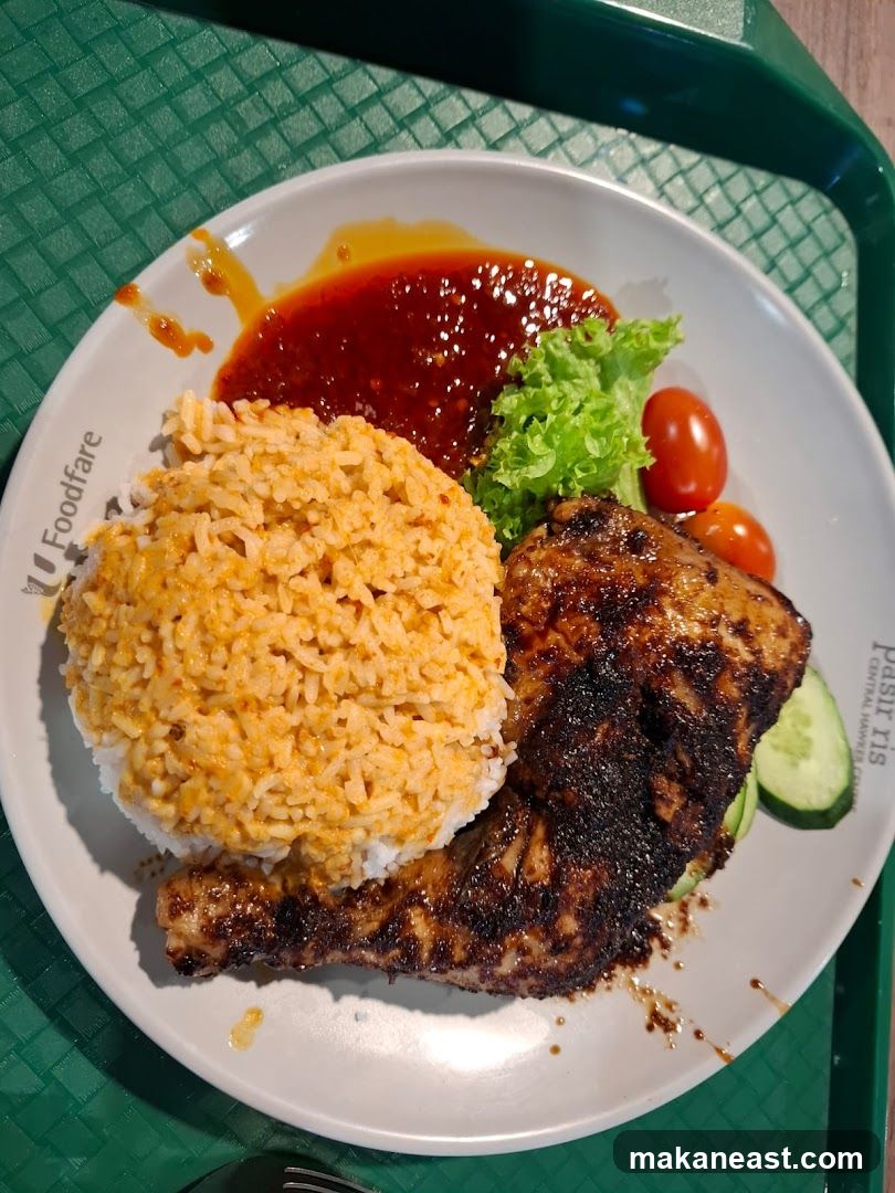 Grilled Chicken with Rice