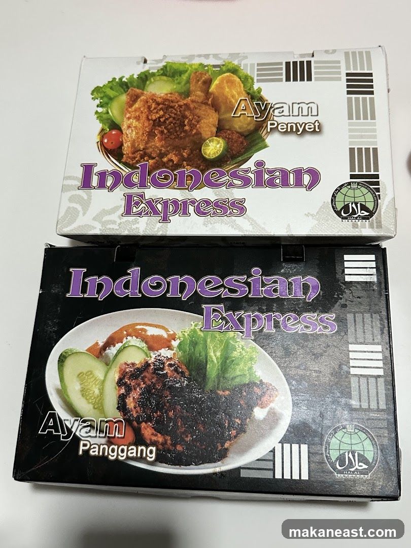 Indonesian Express Food Boxes