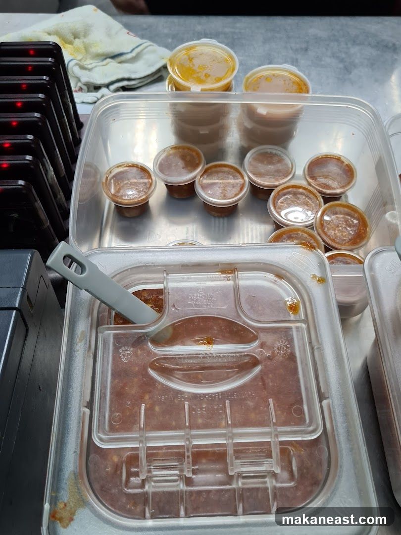 Sauce containers