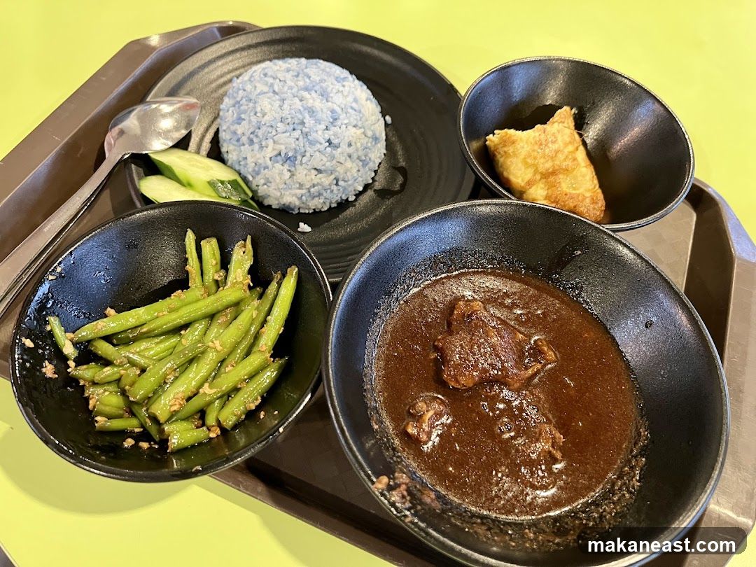 Meal with Rice and Sides