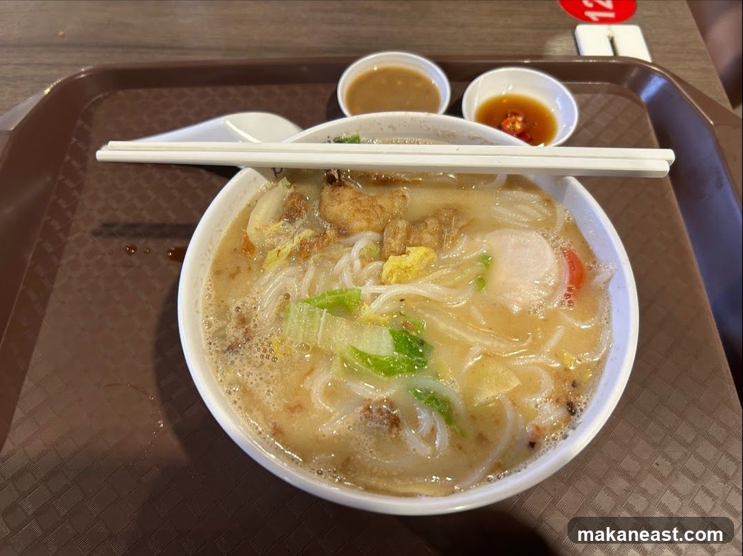 Noodle Soup with Sides