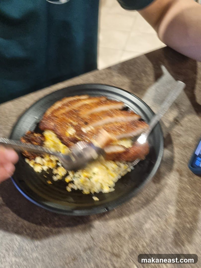Roast Pork and Fried Rice
