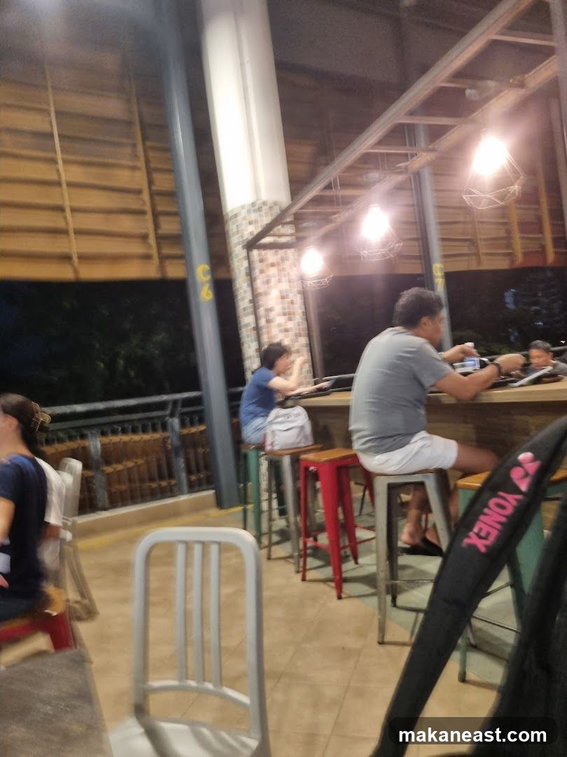 People sitting at a bar