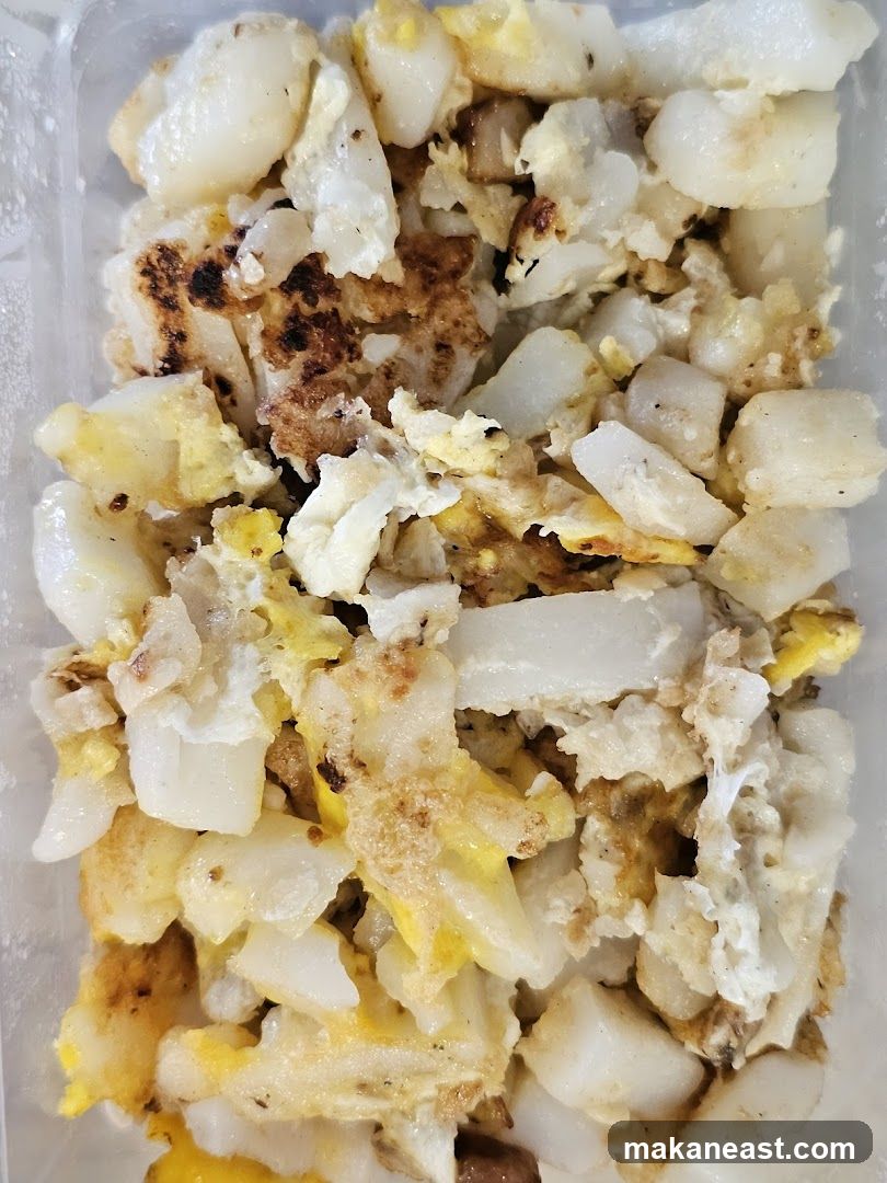 Fried Rice Cake with Egg