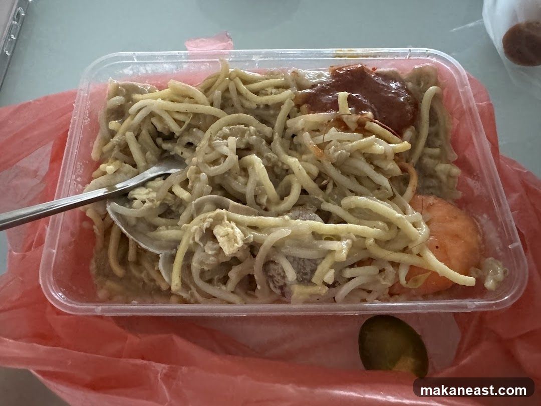 Noodles in a Takeaway Container