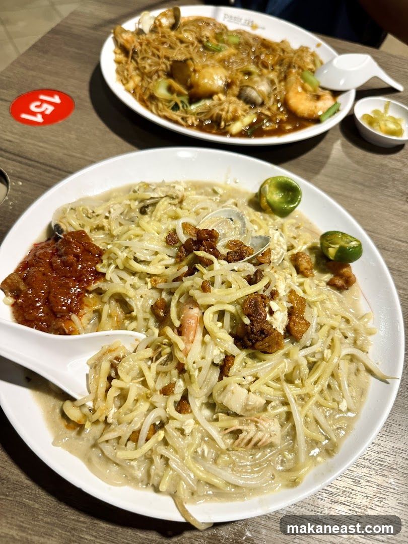 Noodles with Seafood