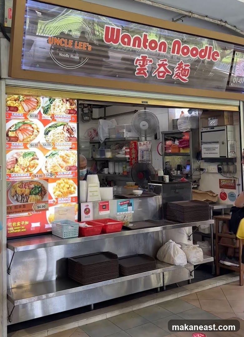 Uncle Lee's Noodle House Wanton Mee Wanton Noodle. Lor Mee. Chee Cheong Fun.