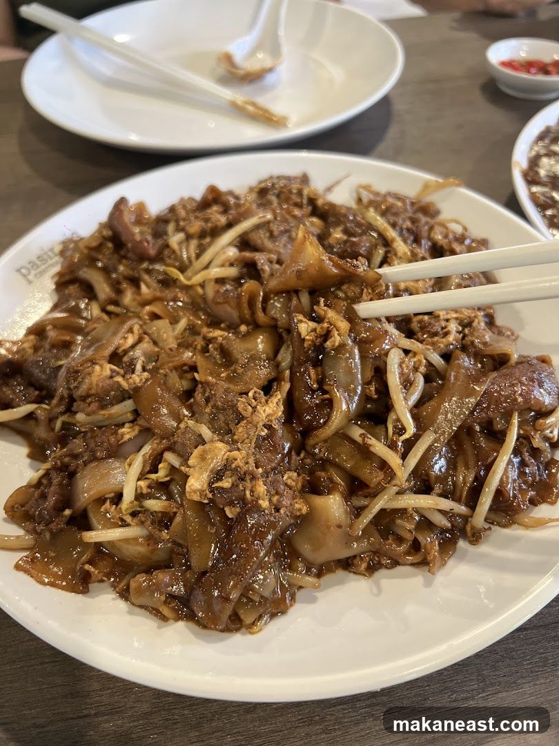 Plate of Char Kway Teow