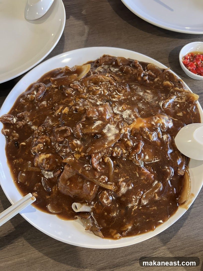 Beef and Gravy Dish