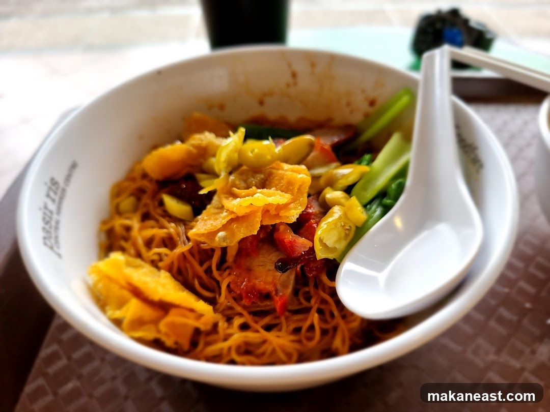 Noodles with Char Siu and Vegetables