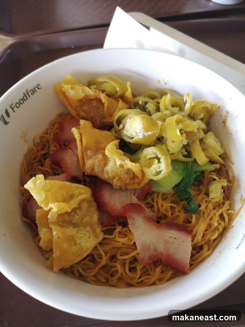 Noodles with Char Siu and Wontons