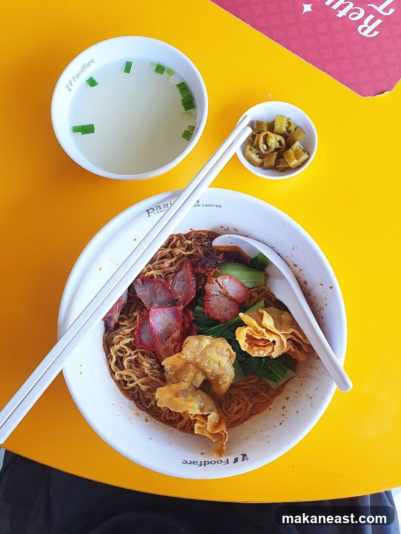 Noodles with Char Siu and Wontons