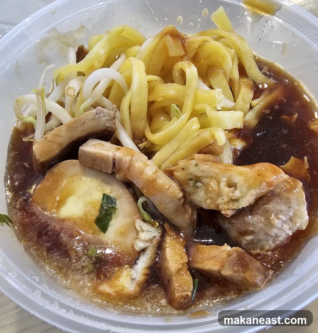 Noodles with Meat and Egg