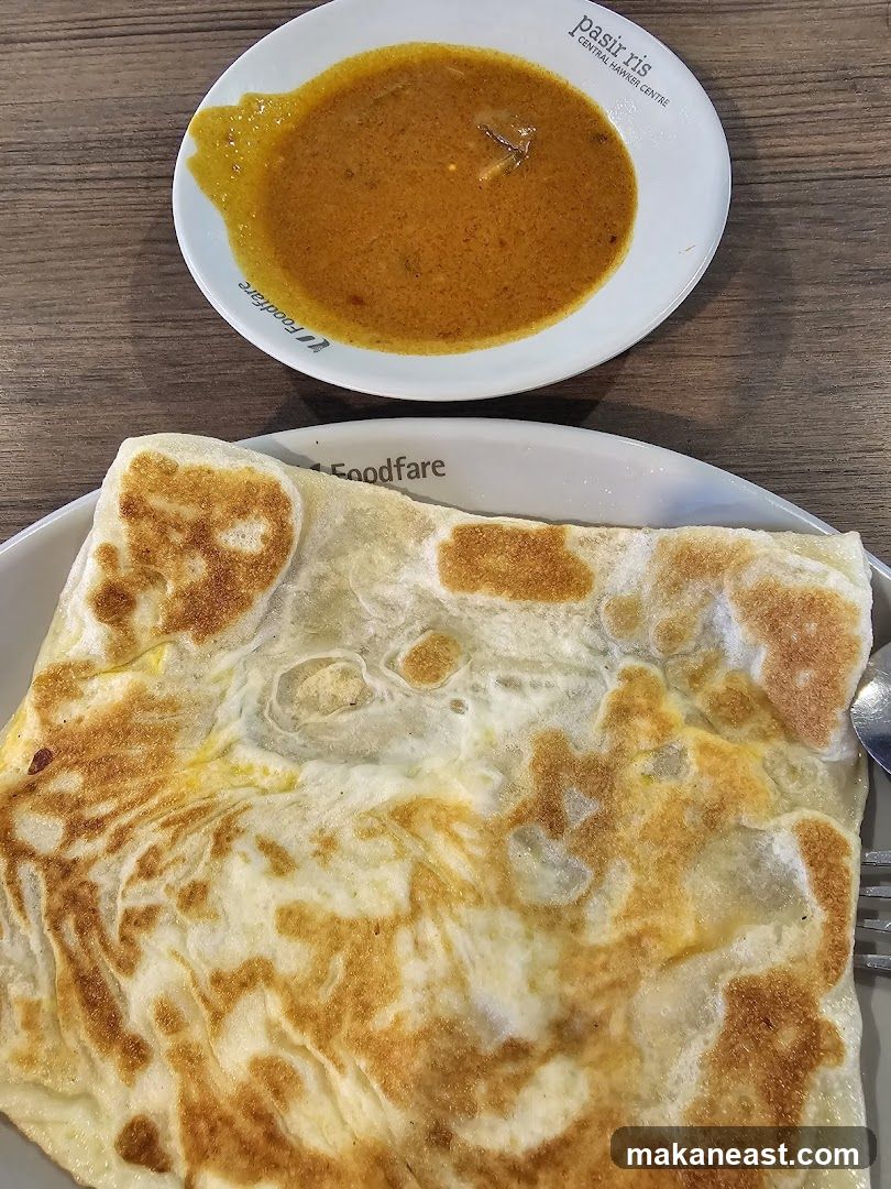 Roti Prata with Curry