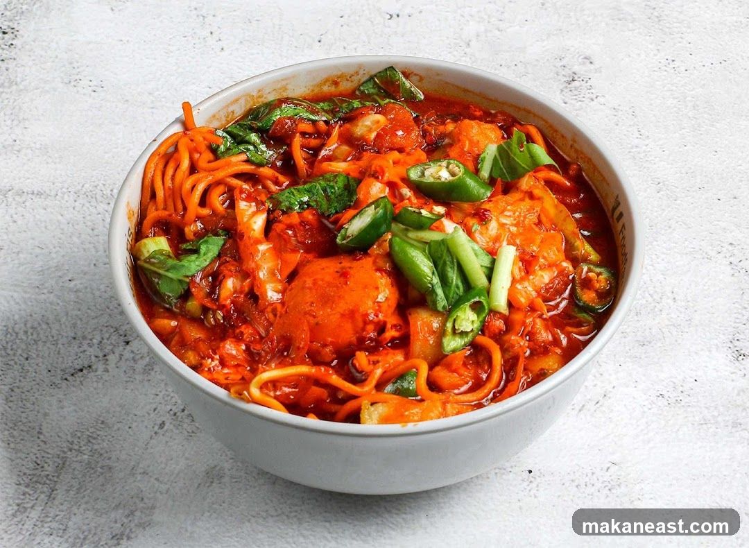 Spicy Noodle Dish