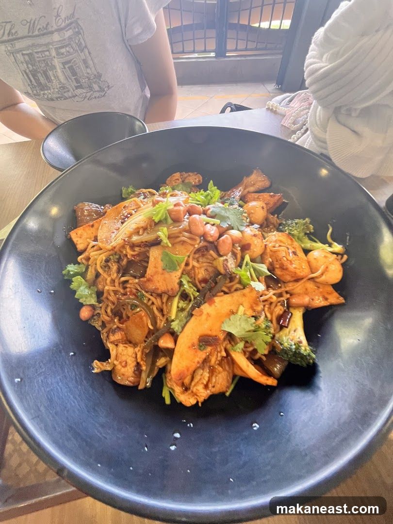 Spicy Noodle Dish