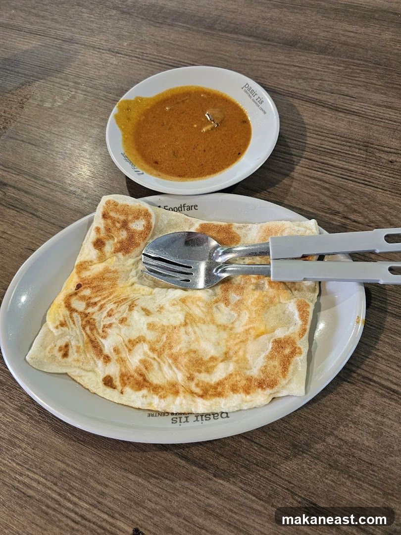 Roti Prata with Curry