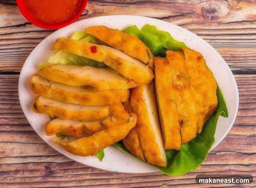 Fish Cakes with Chili Sauce