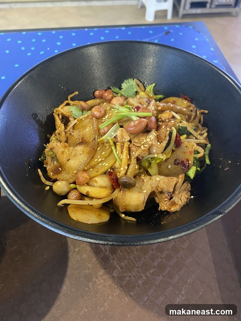 Spicy Noodle Dish