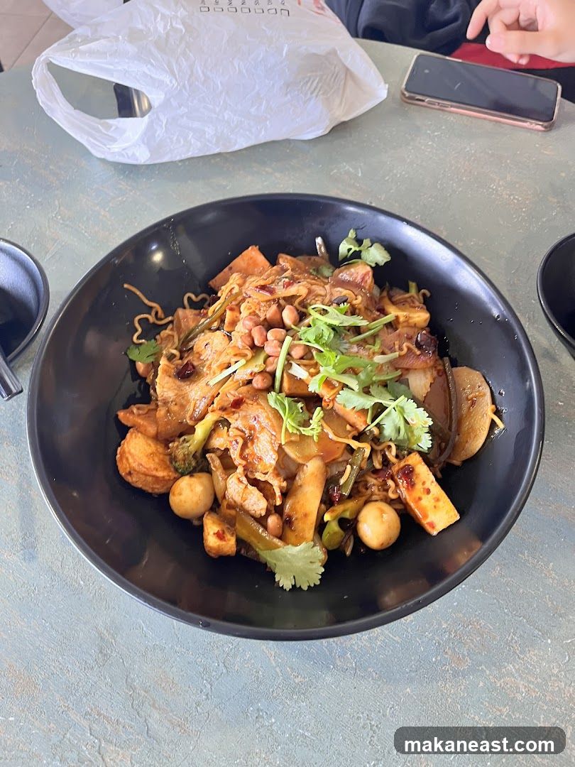 Spicy Noodle Dish