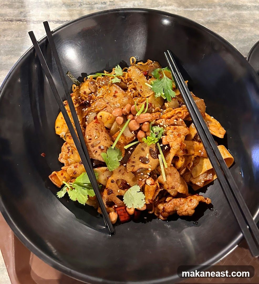 Spicy Noodle Dish